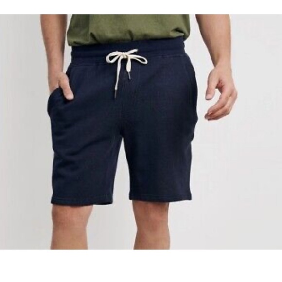 𝅺navy FLEECE Short - Picture 1 of 3